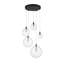 Lustre 5 lumières en bronze huilé Jensi-410163173