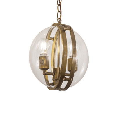 Bola 2 - Light Brass Unique/Statement Pendant