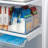 mDesign Plastic Stackable Kitchen Organizer Storage Bin
