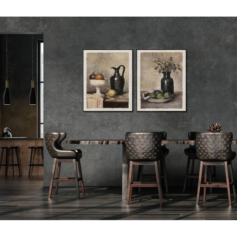 «Rustic Still Life II», art mural sur toile