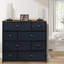 Commode 8 tiroirs l 34 po