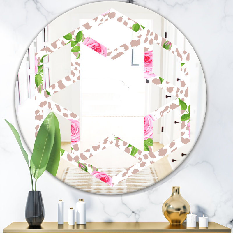 Miroir mural Hexagon Star, 23,6 po x 23,6 po
