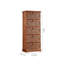 Commode d'appoint en bois massif Terralyn