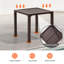 Table d'appoint carrée en aluminium-371539573