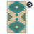 Ivia  Outdoor Rug Recycled Plastic Straw Waterproof Patio - Teal-1482863462