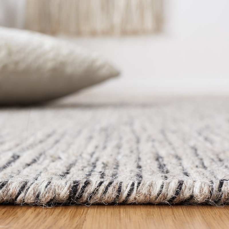 Tapis gris / ivoire Marblehead 975, Rectangle 4 pi x 6 pi