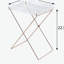 Table-plateau transparente et cuivrée avec plateau amovible
