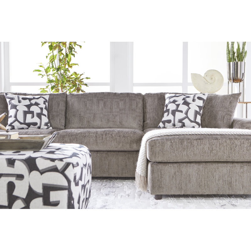 Canapé modulaire faisant face à la droite 2 pièces 14600 Hughes Furniture - Champignon Jackson