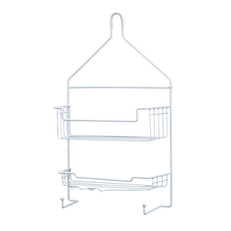 Wayfair Basics® Betterton Medium 2-Tier Rust-Proof Plastic Hanging Shower  Caddy & Reviews