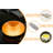 Orange Citrus Circle Lamp