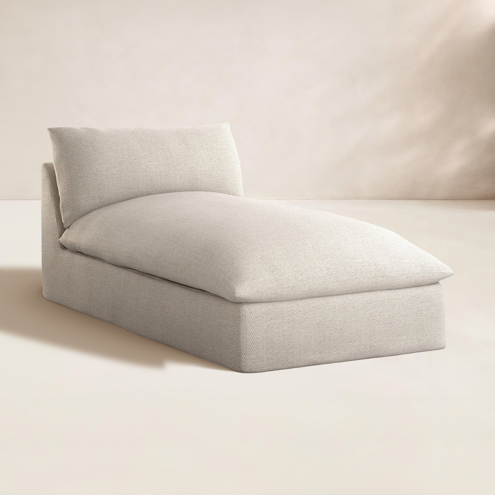 Argent 37'' Outdoor Chaise Lounge, Faye Sand
