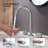 Circular X Widespread Bathroom Faucet 3 Hole, 2-handle Bathroom Sink Faucet with Drain Assembly-92578034