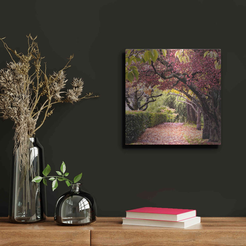 «Arch of Trees» par Colby Chester, art mural en métal, 12 po x 12 po, H 12 po x l 12 po