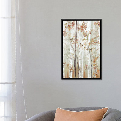 «Birch Wood II» par Eva Watts, reproduction d'art sur toile tendue