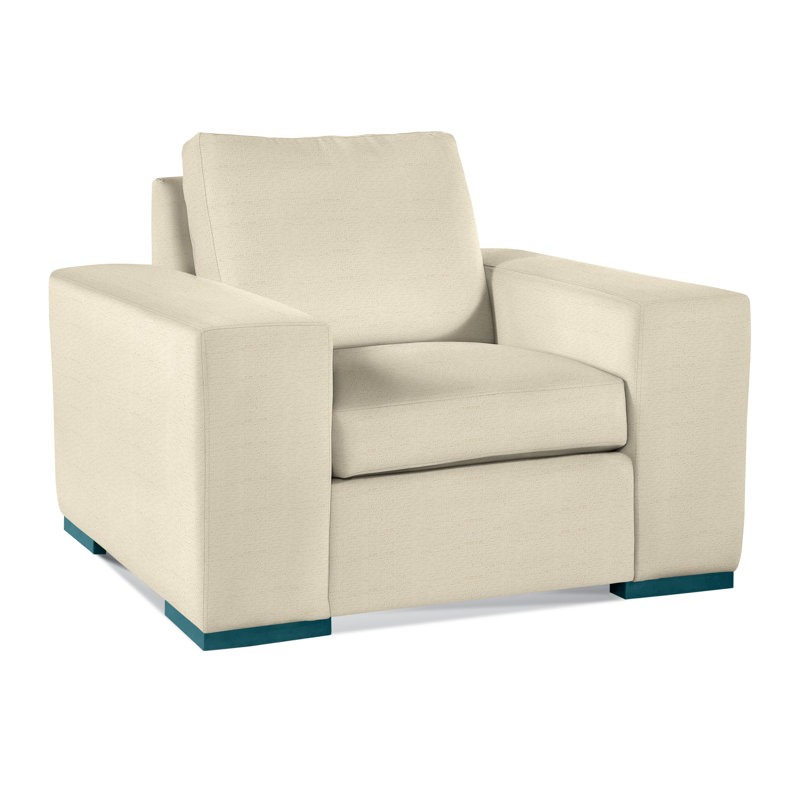 Memphis Armchair, Ivory Crypton Performance; 0886-91, Java