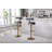Kyliejo Counter Stool with Metal Frame-1519243966