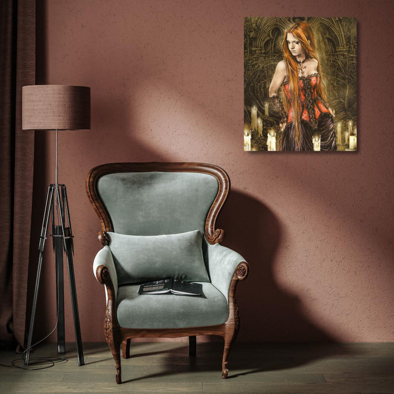 Red Basque, 18" H x 15" W