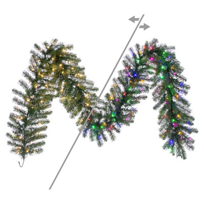 9' x 14" Vermont Garland 3mm 150CC