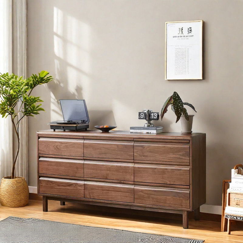All Solid Wood Accent Cabinet