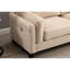 Surdimensionné en lin kaki, style moderne avec coussins confortables et sièges profonds pour chambre à coucher-2110090628-2110090746