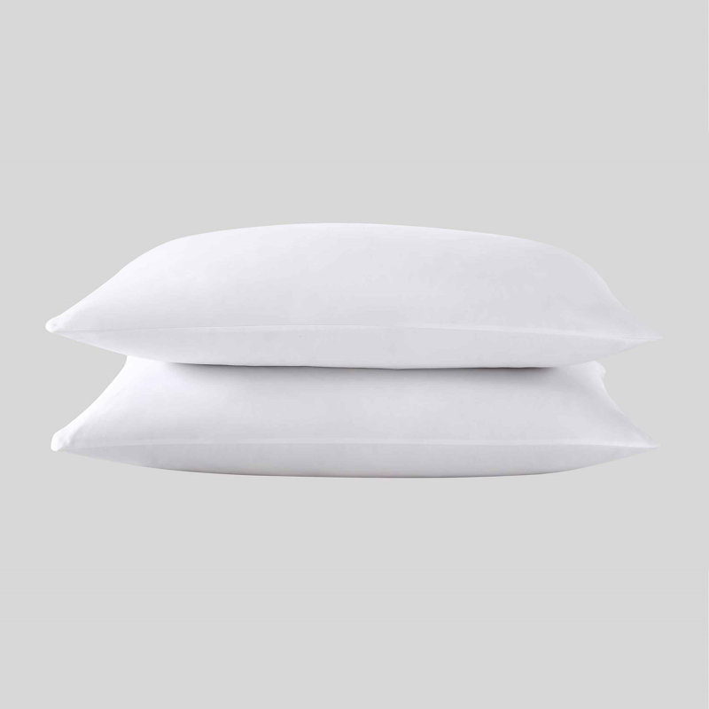 Standard Cotton Sateen Pillow Protector Set, 20" x 28"