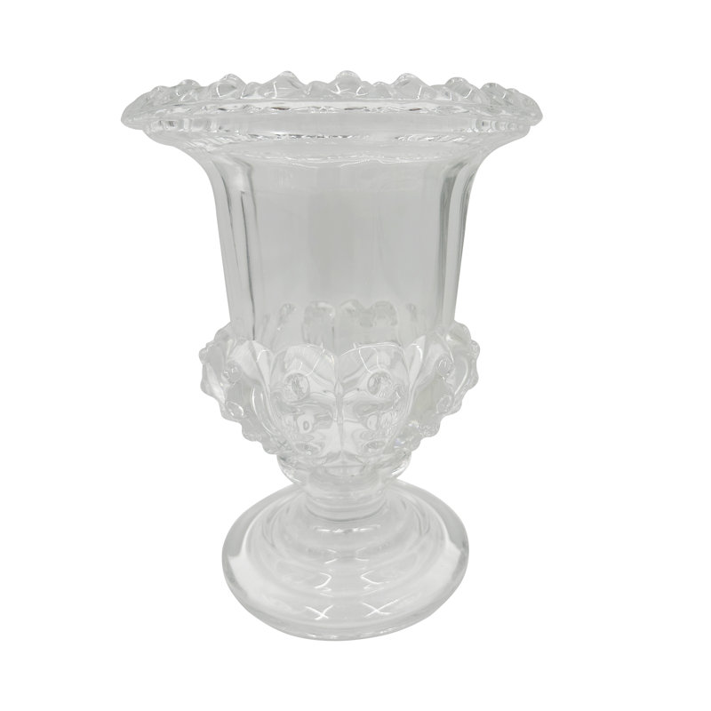 Robyn Handmade Glass Table Vase, 10" H