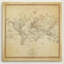 « rétro world map i », reproduction d’impression sur toile tendue-20748535