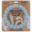 Dexypaws: anneaux à mâcher super - lilas et bleu ciel - jouets de dentition pour chien 2 pièces, mâcheurs agressifs, va-et-vient, cercles texturés, caoutchouc durable, jeu pour animaux-117323692