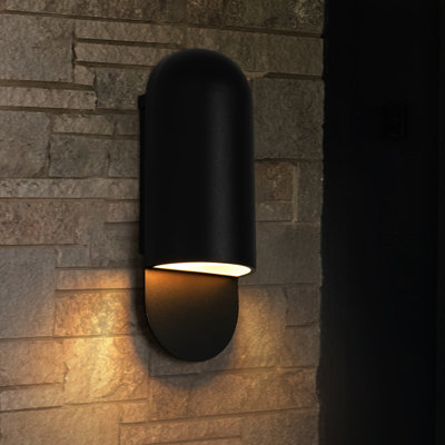 1-Light Flush Mounted Sconce Up Down