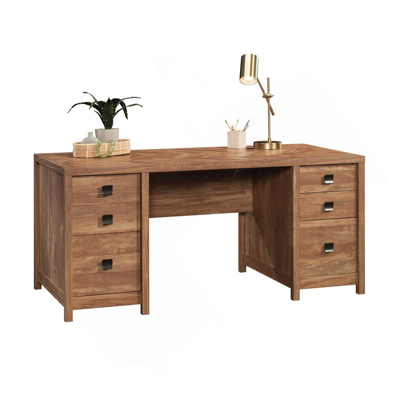 Bureau de direction, finition brune