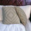 Green Square Cushion-80785339