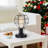 Rayniyah 8.66" Black Desk Lamp Set with USB and Outlet