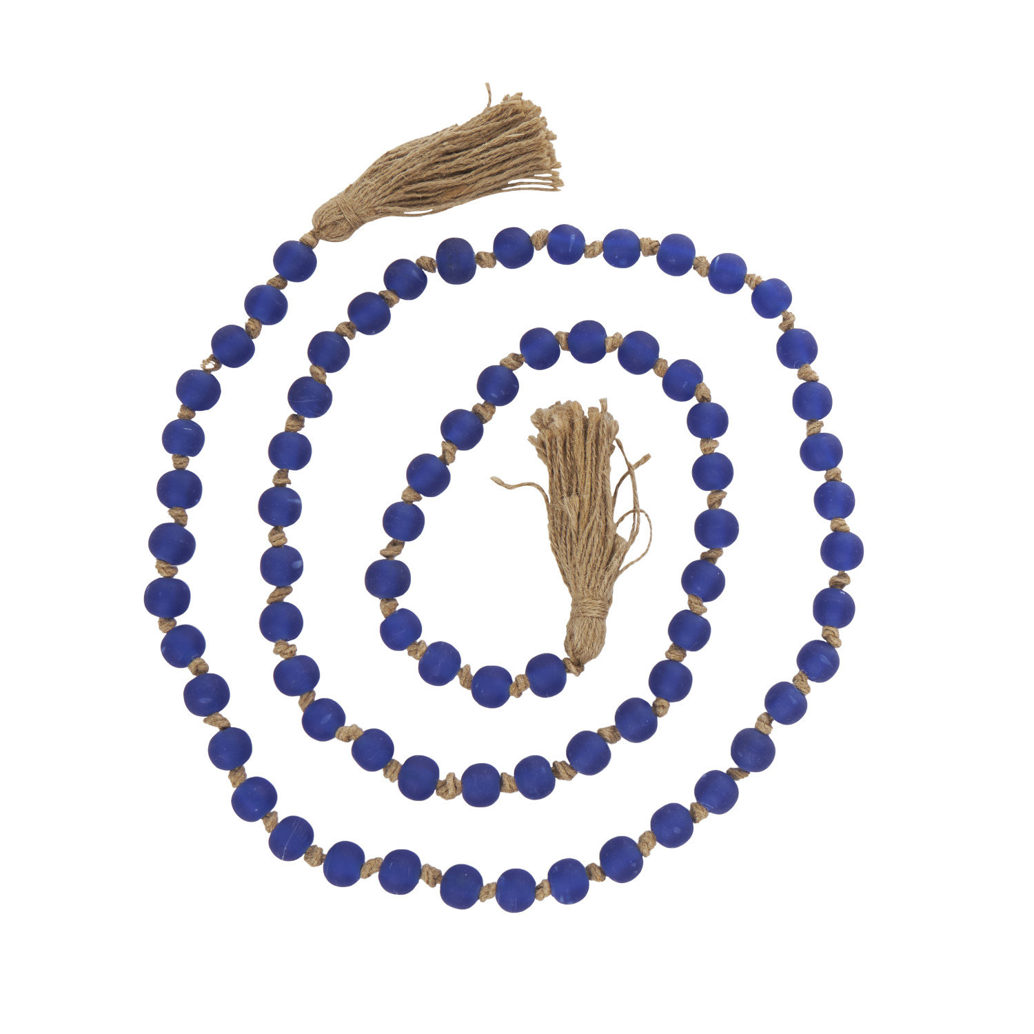 Ailey Novelty Garland, 6'11", Royal Blue