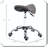 Ergonomic Rolling Stool Hydraulic Adjustable Swivel Chair