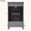 Petit meuble-lavabo moderne avec lavabo en céramique-1962593404
