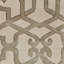 Geometric Area Rug in Ivory/Brown-2130152148