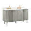 Blakely 72" Free Standing Double Bathroom Vanity with Quartz Top-425402978-425402979-464111284