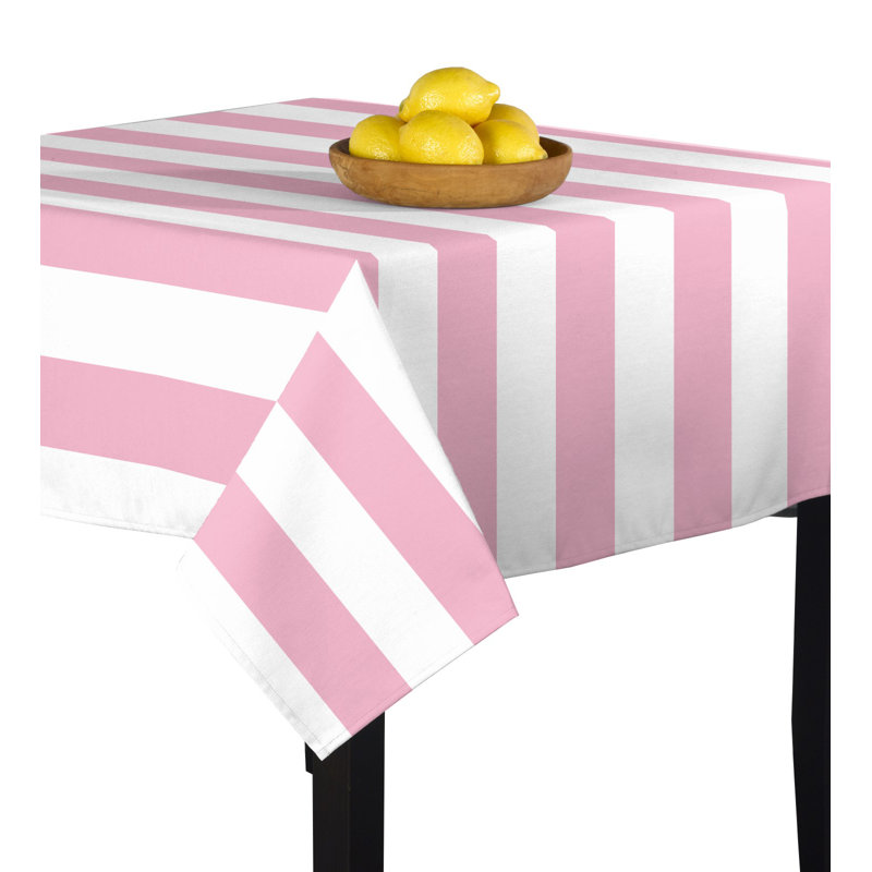 Sam Tablecloth, 90" L  x 90" W, Pink