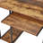 17 Stories Computer Desk with Monitor Shelf for At-Home Office Space, Brown/Black