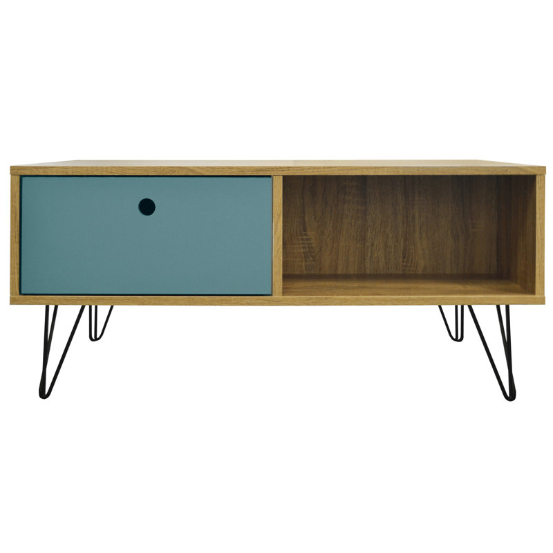 Four Leg Coffee Table with Storage