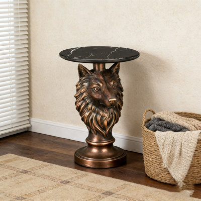 Accent Table Animal Statue End Tables