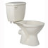 Cuvette de toilette allongée et réservoir avec Sanigrind