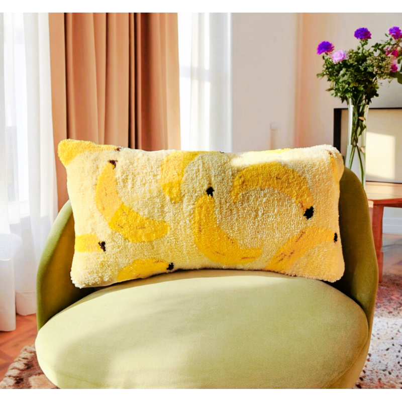 Coussin texturé réversible