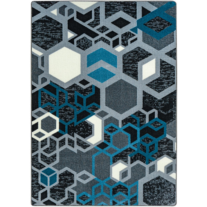 Kid Essentials Structured Area Rug, Rectangle 5'4" x 7'8"