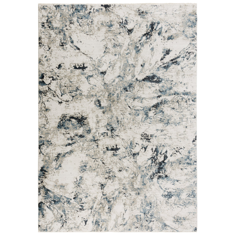 Abstract Indoor Rug, Rectangle 5'3" x 7'6"