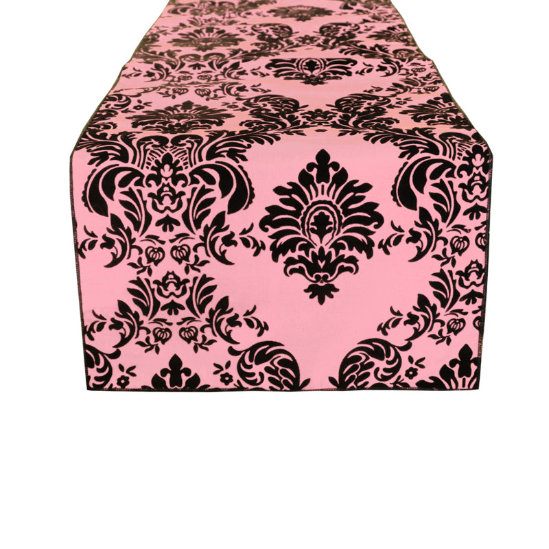 Batum, 144" x 12", Black/Pink