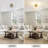 Bubble Ball Semi Flush Mount Ceiling Light Fixture, Modern Blown Glass Close To Ceiling Light Fixture For Bedroom Hallway Entryway Kitchen Foryer Dining Room-1767546975