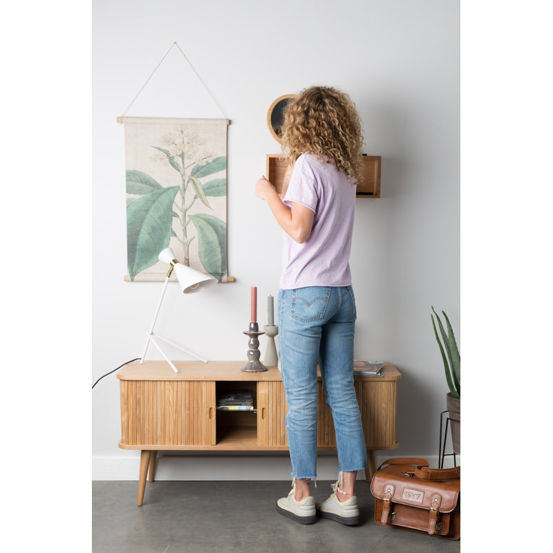 Shady Tripod Table Lamp, White