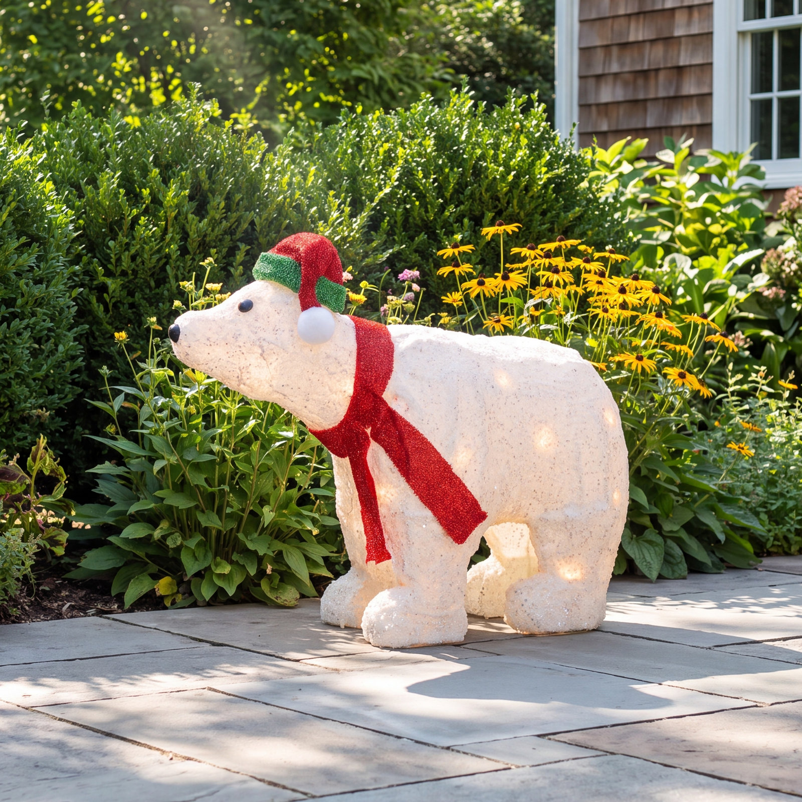 National Tree Company 18.5" Polar Bear