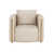 Cream Faux Leather selected
